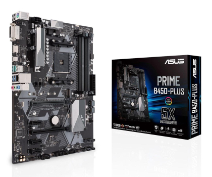Płyta główna ASUS Płyta główna ASUS PRIME PRIME B450-PLUS (AM4; 4x DDR4 DIMM; ATX; CrossFireX) 90MB0YN0-M0EAY0